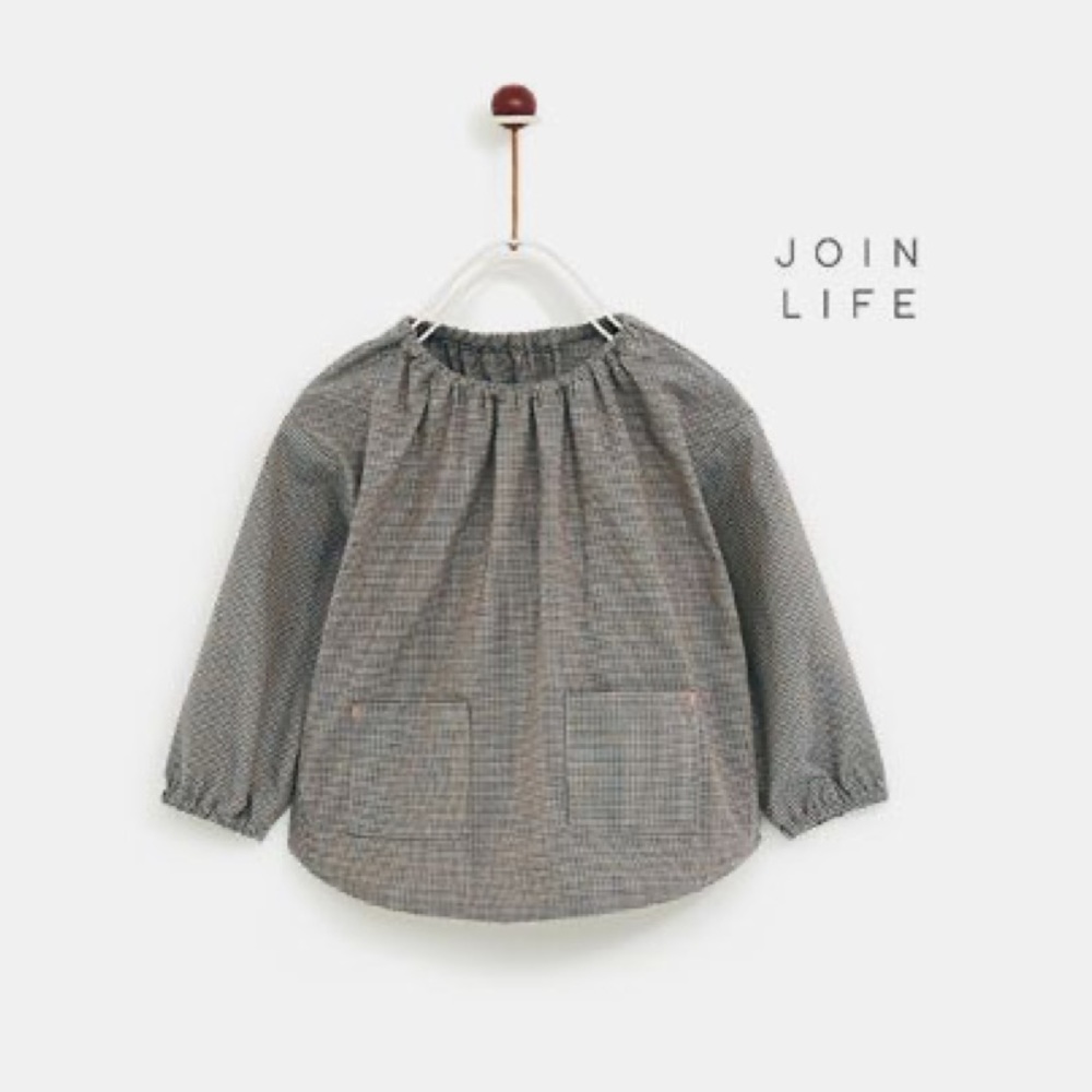 Zara toddler plaid shirt